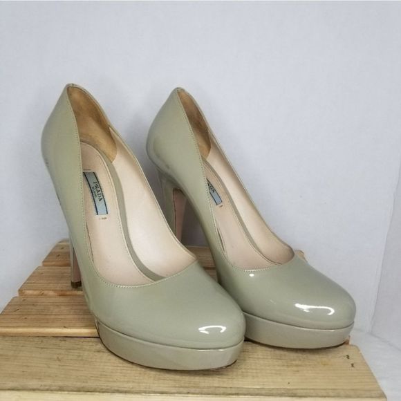 Prada Shoes - Prada patent leather heels
